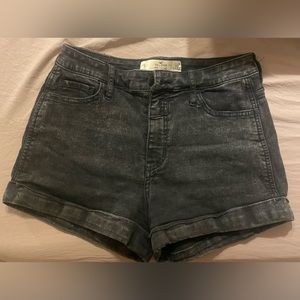 Hollister Girlfriend High Rise Jean Shorts